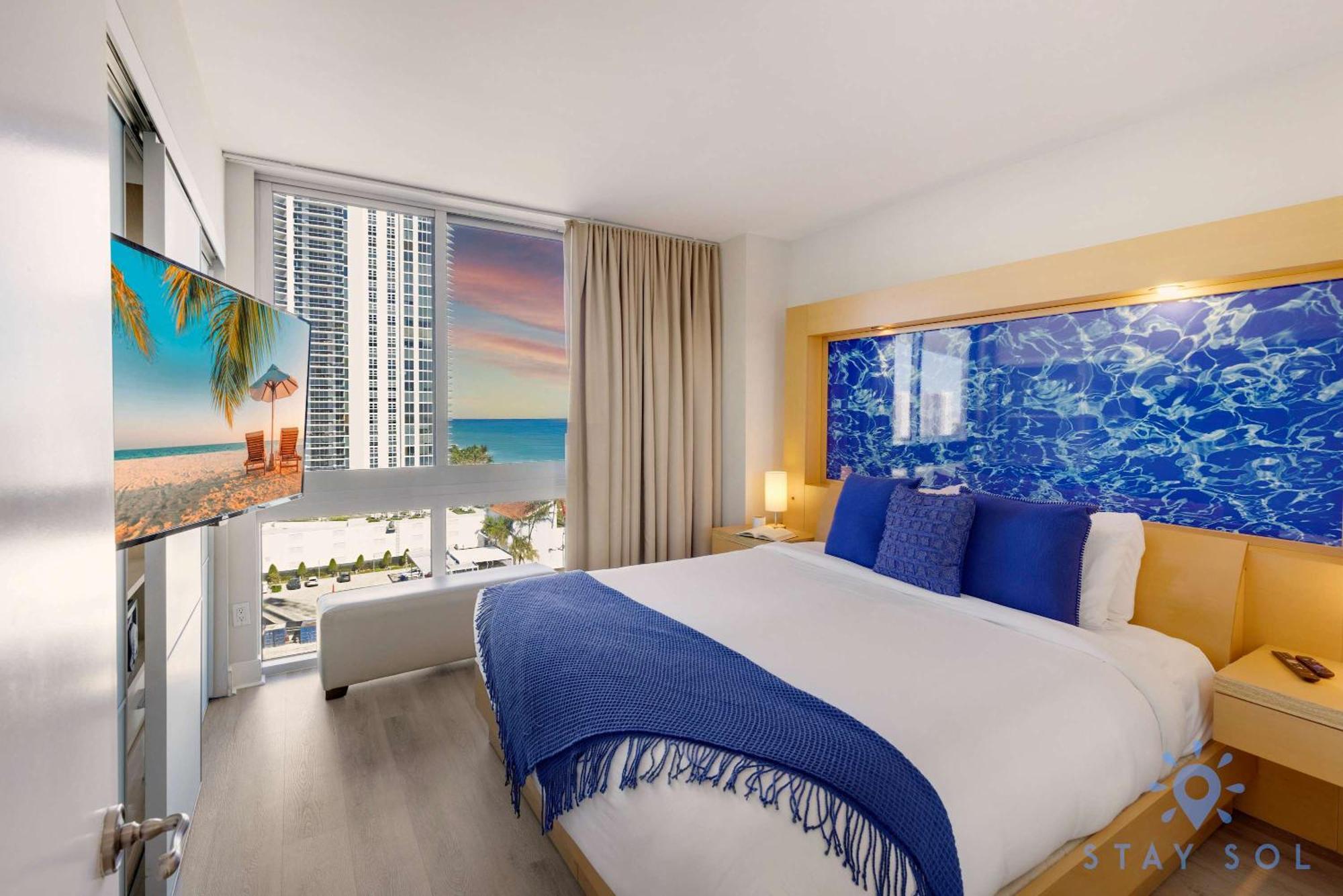 Beachfront Resort - Pool - Ocean View Balcony- Gym マイアミビーチ エクステリア 写真