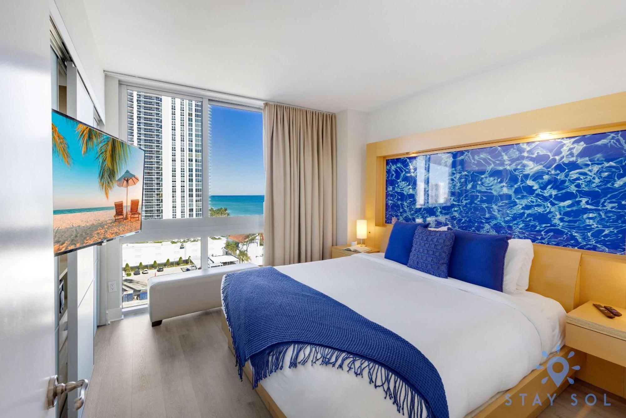 Beachfront Resort - Pool - Ocean View Balcony- Gym マイアミビーチ エクステリア 写真